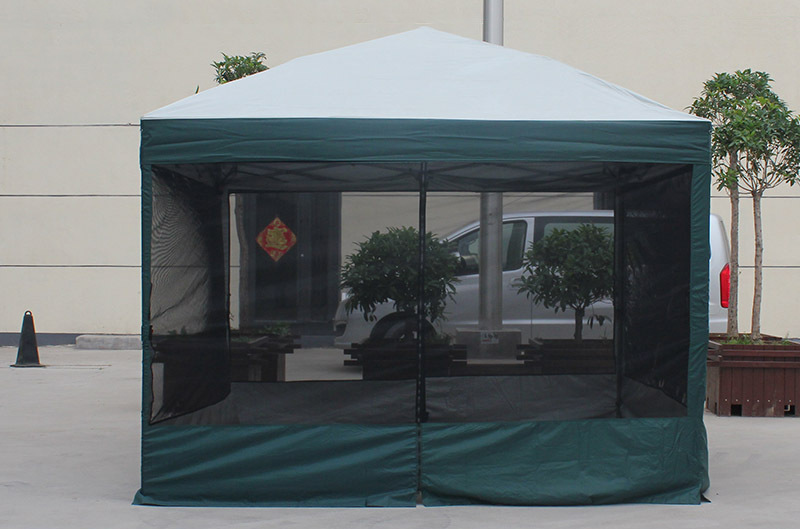 Custom pop up tent with mesh walls Custom pop up tent with mesh walls